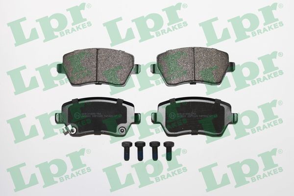 Kit pastiglie freno, Freno a disco - 05P1229 LPR
