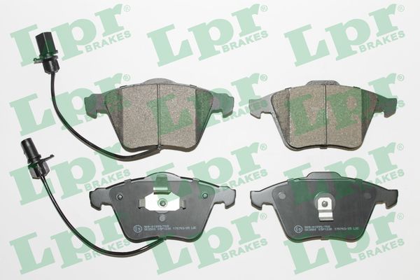 Комплект тормозных колодок, дисковый тормоз - 05P1230 LPR