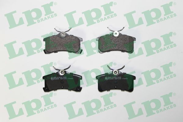 Brake Pad Set, disc brake - 05P1233 LPR