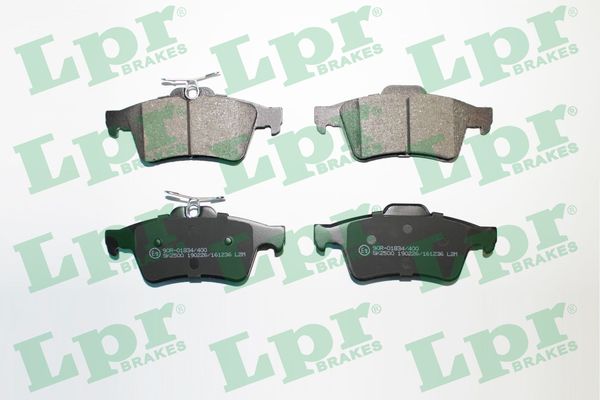 Brake Pad Set, disc brake - 05P1236 LPR