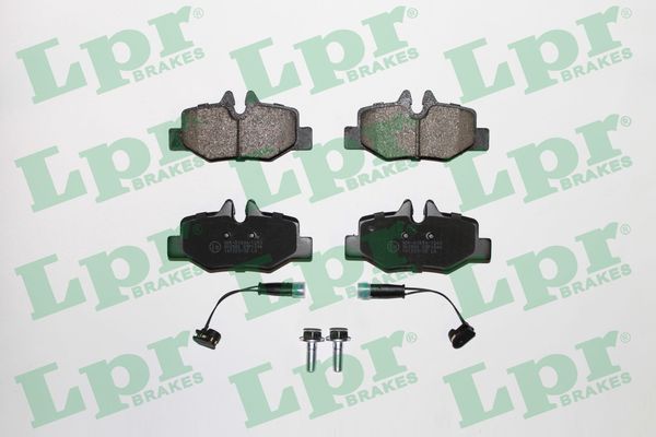 Brake Pad Set, disc brake - 05P1246 LPR
