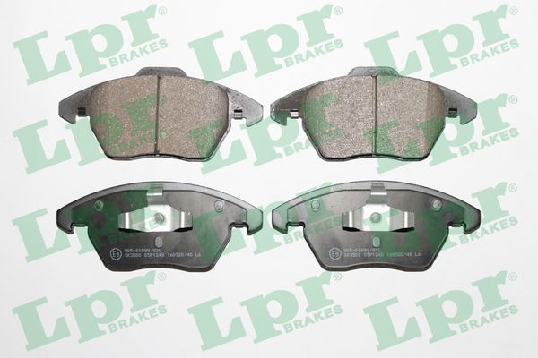 Kit pastiglie freno, Freno a disco - 05P1248 LPR