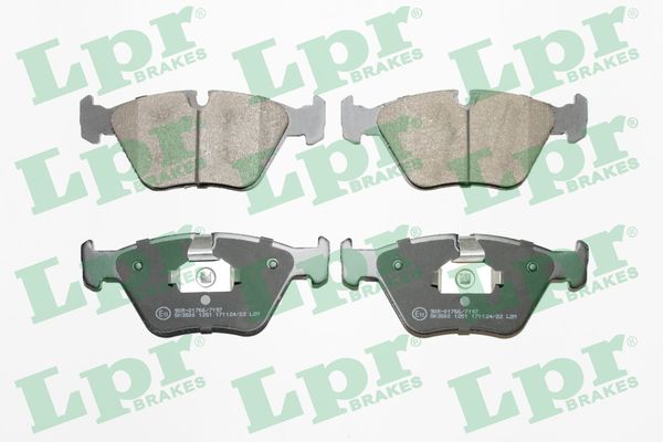 Brake Pad Set, disc brake - 05P1251 LPR