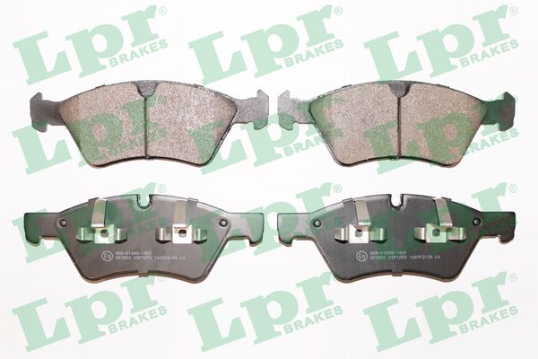 Brake Pad Set, disc brake - 05P1253 LPR