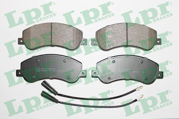 Brake Pad Set, disc brake - 05P1260 LPR