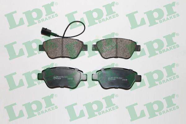 Brake Pad Set, disc brake - 05P1266 LPR