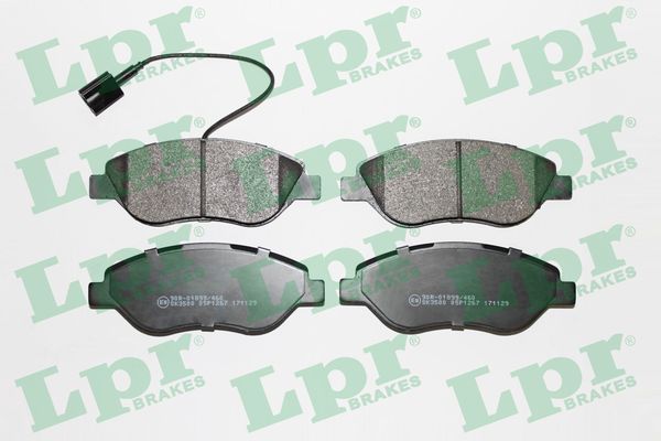 Kit pastiglie freno, Freno a disco - 05P1267 LPR