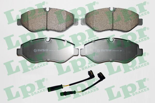 Brake Pad Set, disc brake - 05P1275A LPR