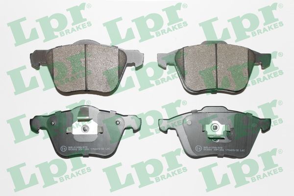 Kit pastiglie freno, Freno a disco - 05P1286 LPR