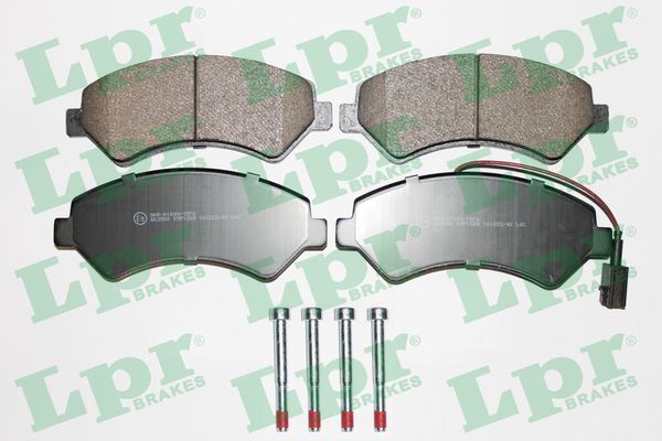 Kit pastiglie freno, Freno a disco - 05P1288 LPR