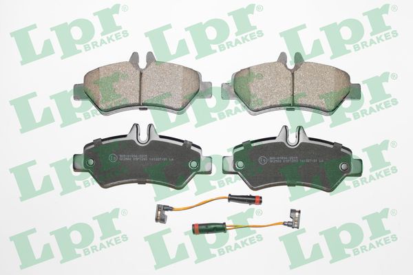 Brake Pad Set, disc brake - 05P1293 LPR