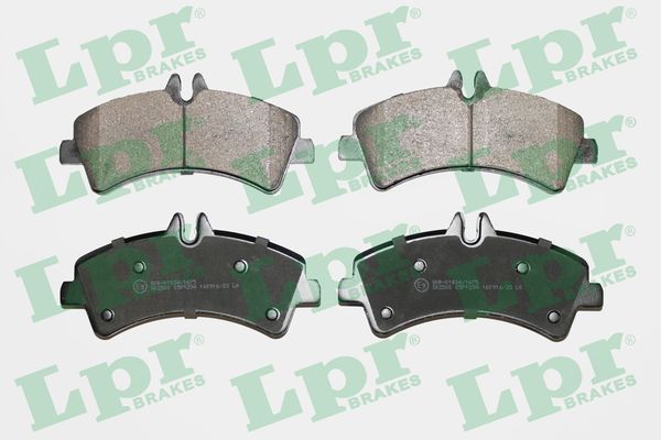 Комплект тормозных колодок, дисковый тормоз - 05P1294 LPR