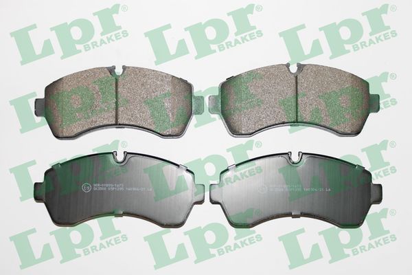 Kit pastiglie freno, Freno a disco - 05P1295 LPR