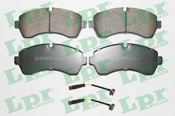 Brake Pad Set, disc brake - 05P1295A LPR