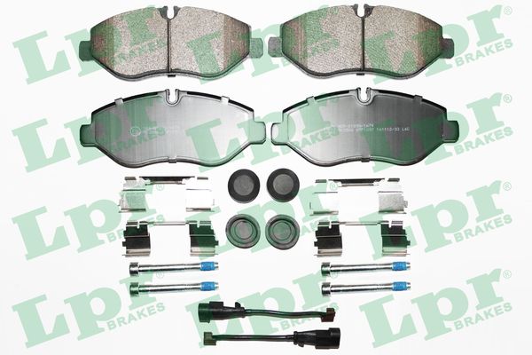 Комплект тормозных колодок, дисковый тормоз - 05P1297B LPR