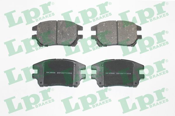Brake Pad Set, disc brake - 05P1332 LPR