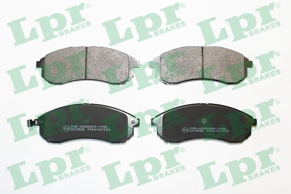 Brake Pad Set, disc brake - 05P1334 LPR