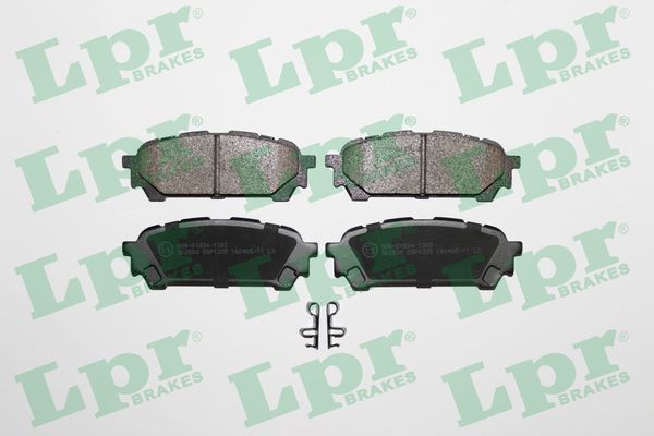 Комплект тормозных колодок, дисковый тормоз - 05P1335 LPR