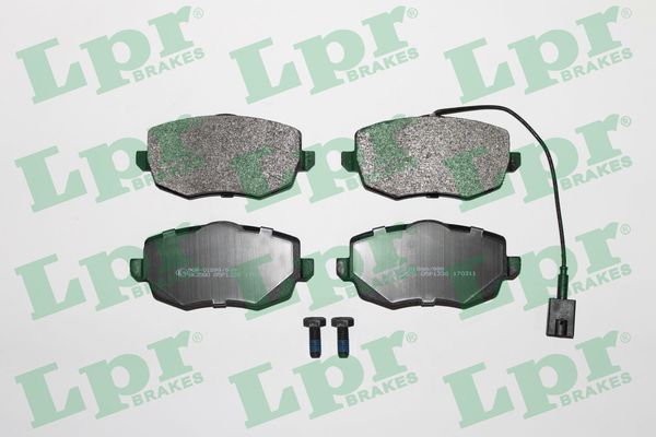 Brake Pad Set, disc brake - 05P1336 LPR