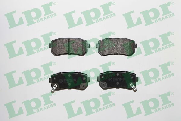Комплект тормозных колодок, дисковый тормоз - 05P1344 LPR
