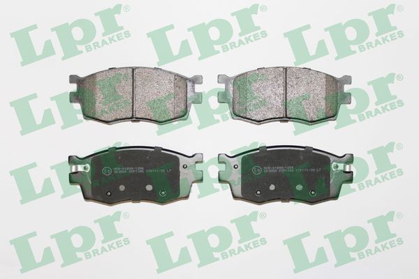 Brake Pad Set, disc brake - 05P1345 LPR