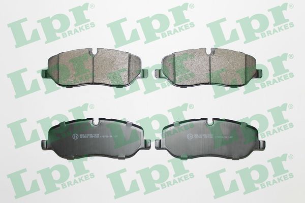 Brake Pad Set, disc brake - 05P1360 LPR