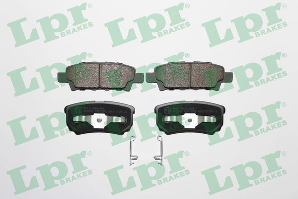Brake Pad Set, disc brake - 05P1373 LPR