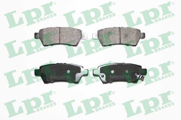 Комплект тормозных колодок, дисковый тормоз - 05P1377 LPR
