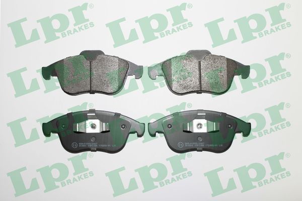 Brake Pad Set, disc brake - 05P1388 LPR