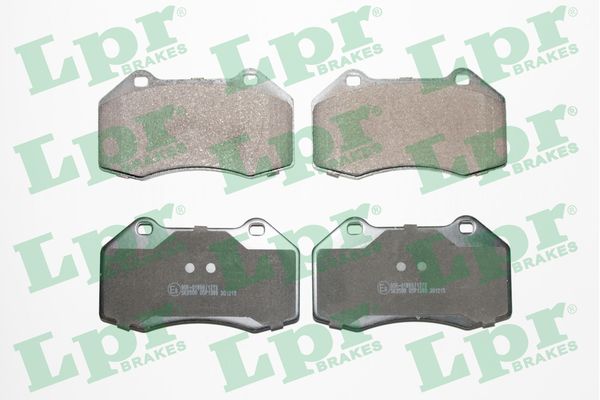 Комплект тормозных колодок, дисковый тормоз - 05P1389 LPR
