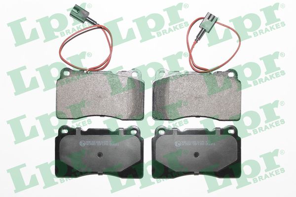 Brake Pad Set, disc brake - 05P1393 LPR
