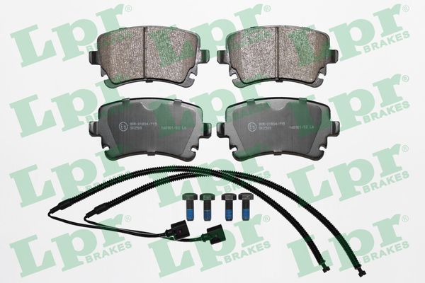 Brake Pad Set, disc brake - 05P1398A LPR