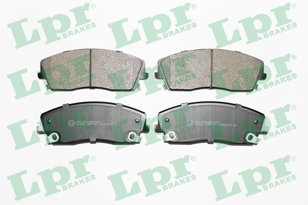 Kit pastiglie freno, Freno a disco - 05P1399 LPR