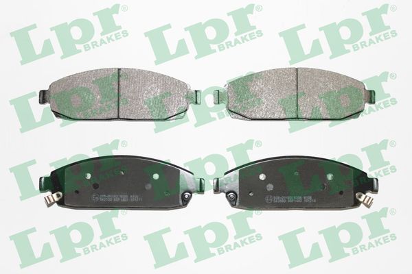 Комплект тормозных колодок, дисковый тормоз - 05P1403 LPR
