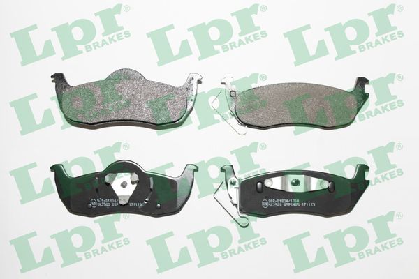Brake Pad Set, disc brake - 05P1405 LPR
