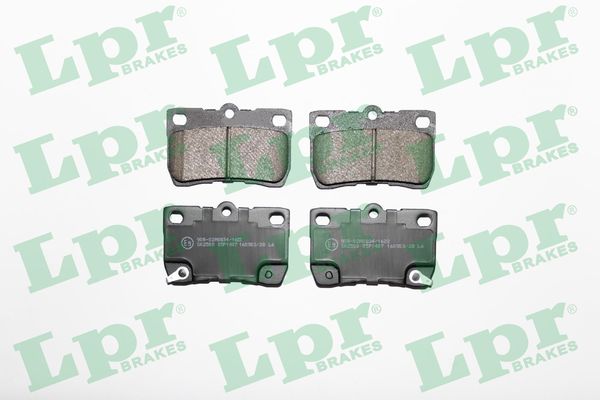 Brake Pad Set, disc brake - 05P1407 LPR
