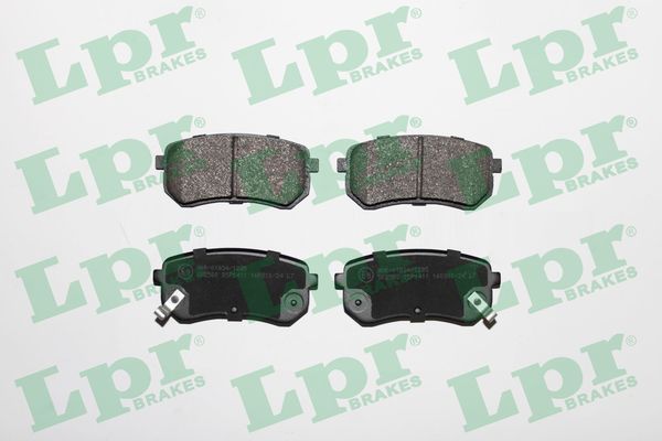 Brake Pad Set, disc brake - 05P1411 LPR