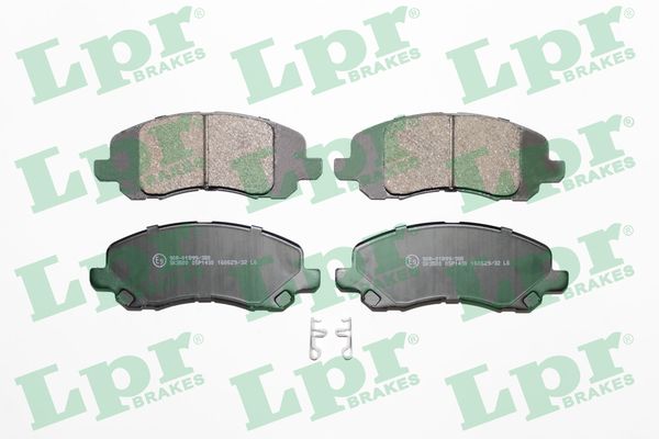 Kit pastiglie freno, Freno a disco - 05P1430 LPR