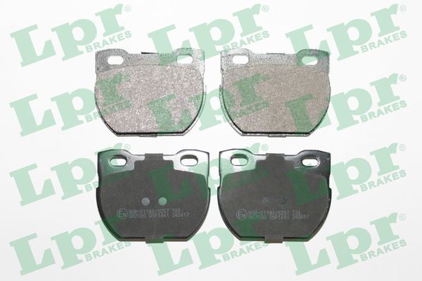 Brake Pad Set, disc brake - 05P1441 LPR