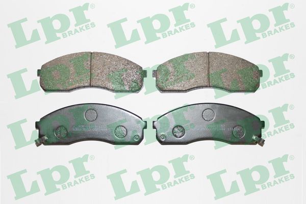 Brake Pad Set, disc brake - 05P1444 LPR