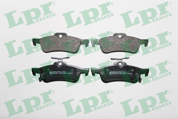 Brake Pad Set, disc brake - 05P1458 LPR