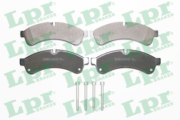 Kit pastiglie freno, Freno a disco - 05P1461 LPR