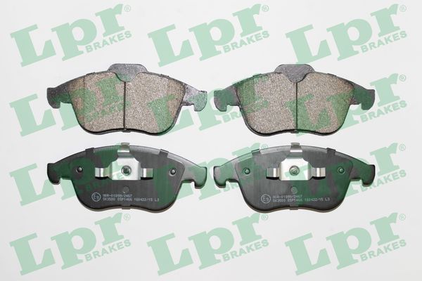 Kit pastiglie freno, Freno a disco - 05P1466 LPR