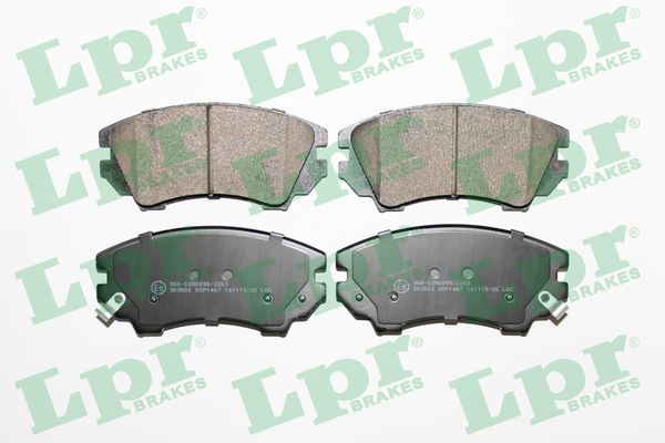 Brake Pad Set, disc brake - 05P1467 LPR