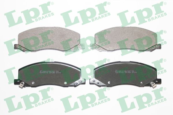 Brake Pad Set, disc brake - 05P1468 LPR