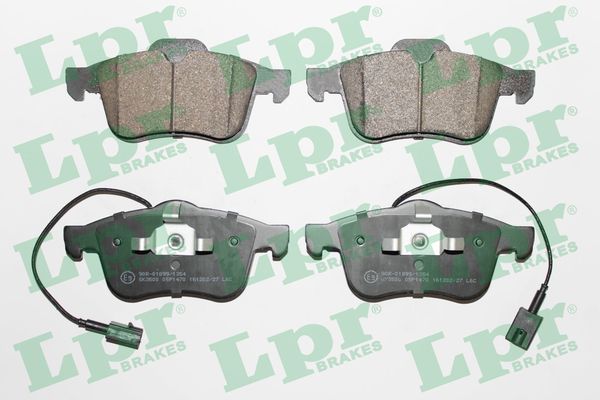 Brake Pad Set, disc brake - 05P1470 LPR