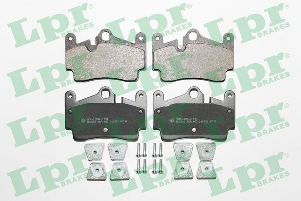 Brake Pad Set, disc brake - 05P1482 LPR