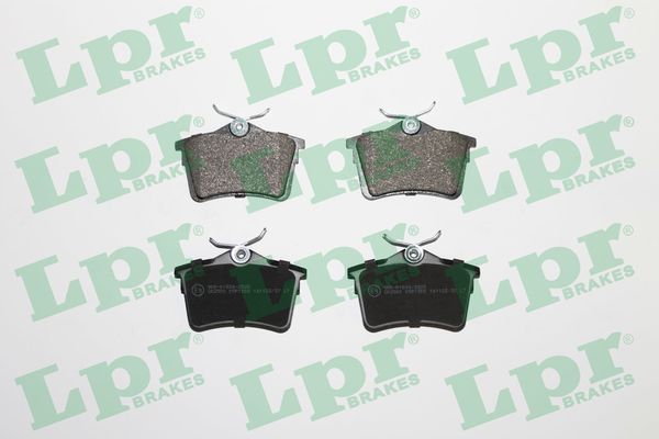 Комплект тормозных колодок, дисковый тормоз - 05P1500 LPR