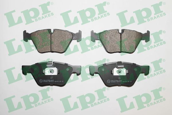 Brake Pad Set, disc brake - 05P1512 LPR