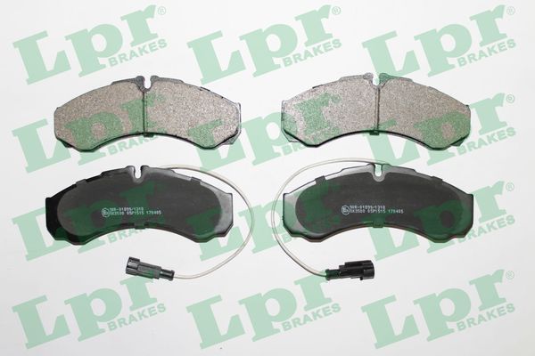 Kit pastiglie freno, Freno a disco - 05P1515 LPR